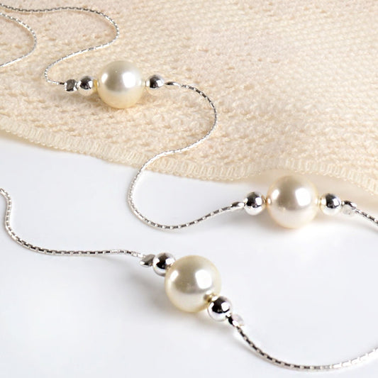 Pearl & Silver Necklace