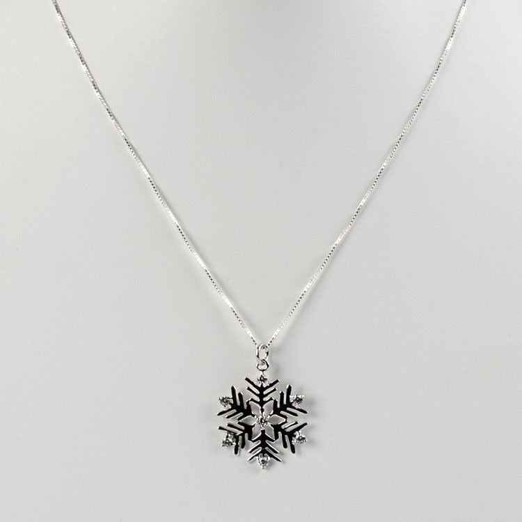 Snowflake Sparkle Pendant