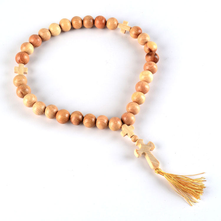 Natural Wooden Prayer Beads