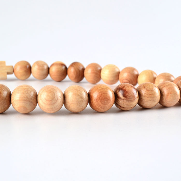 Natural Wooden Prayer Beads