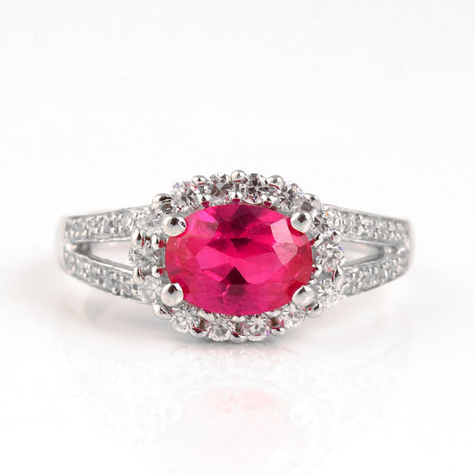 Ruby Cocktail Ring