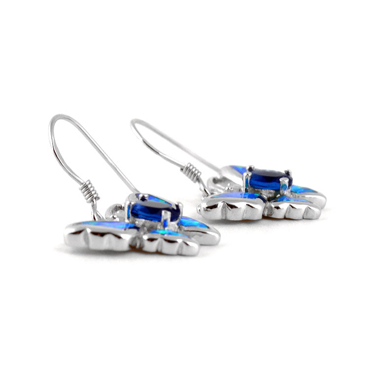 Beautiful Butterflies Opal Earrings