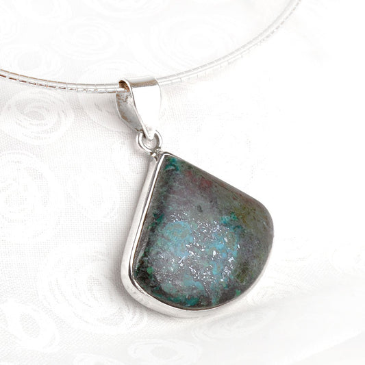 Chrysocolla Gemstone Pendant