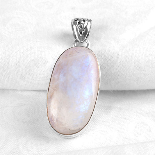 Pink Moonstone Pendant