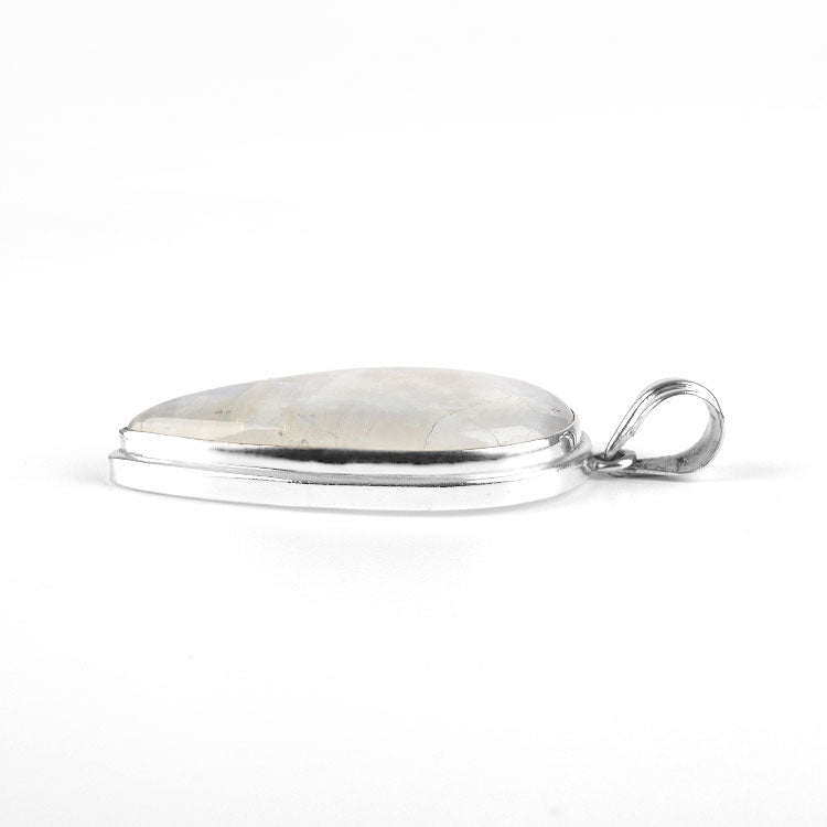 Large Inverted Drop Moonstone Pendant