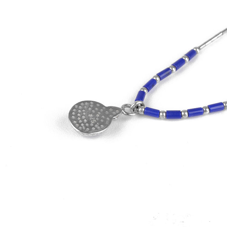 Dainty Blue Stone (Lapis Lazuli) Necklace