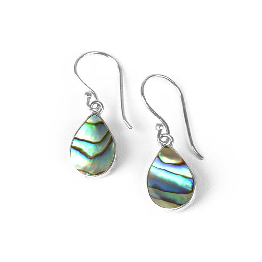 Abalone Drop Shape Earrings