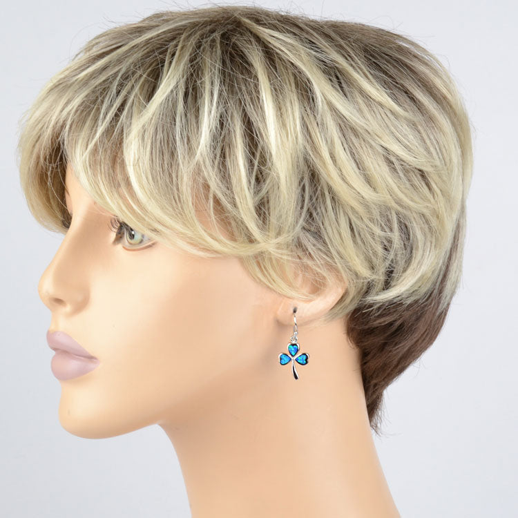 Opal Shamrock Earrings