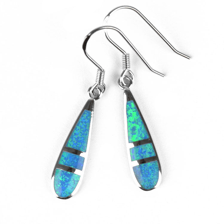 Elegant Opal Drop Earrings