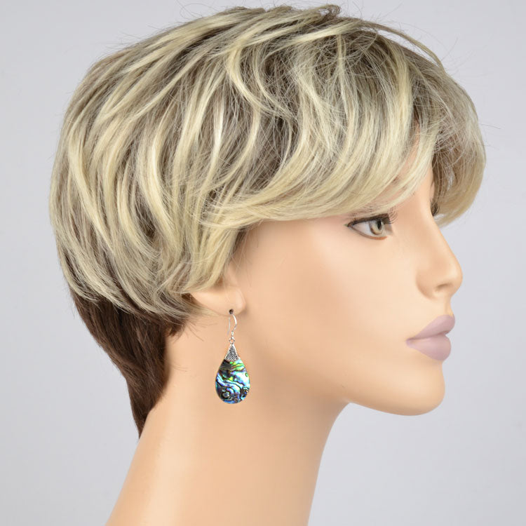 Abalone Shell Drop Earrings