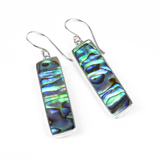 Abalone Bar Earrings
