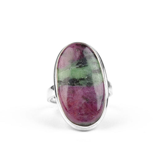 Classic Ruby-Zoisite Ring