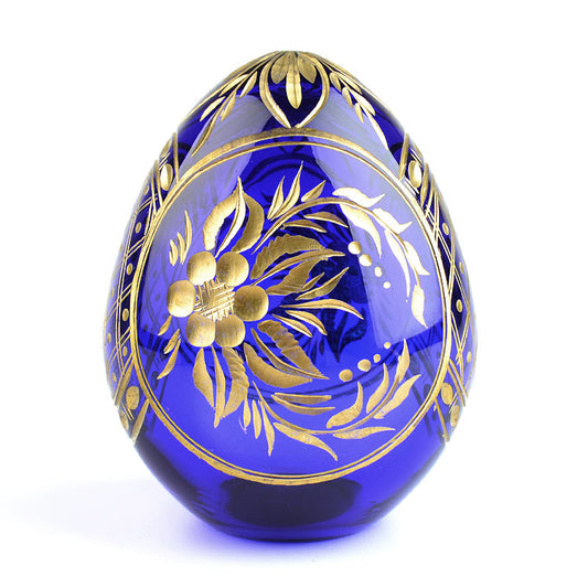 Floral Design Crystal Egg