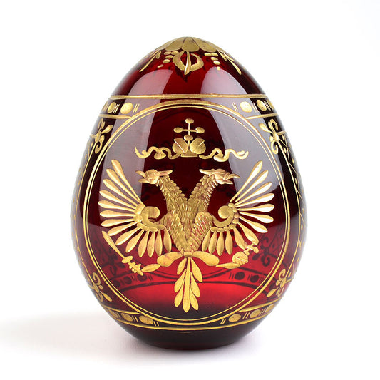 Russian Crystal Faberge Egg