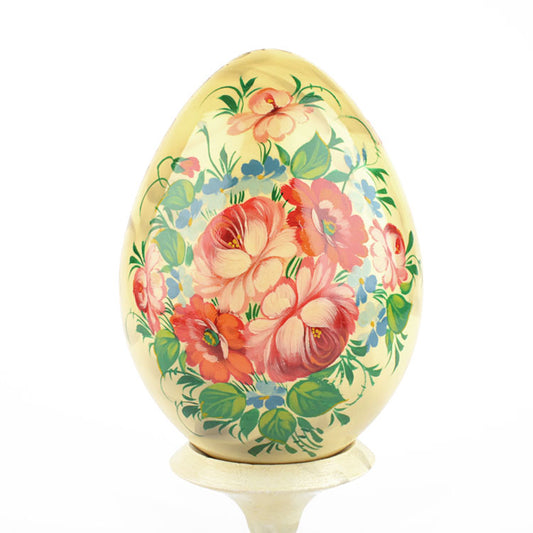 Russian Bouquet Decorative Egg