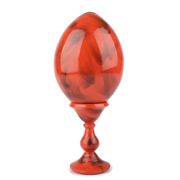 Botanic Wooden Egg with Stand