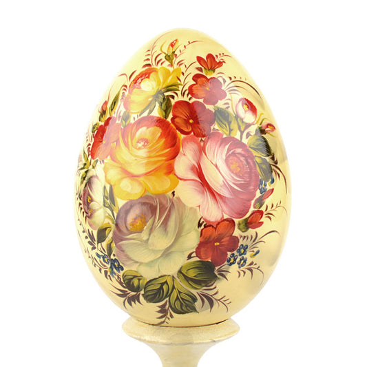Zhostovo Design Decorative Egg
