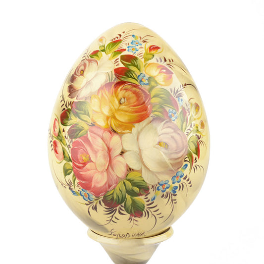 Decorative Floral Egg