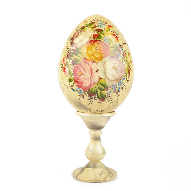 Decorative Floral Egg