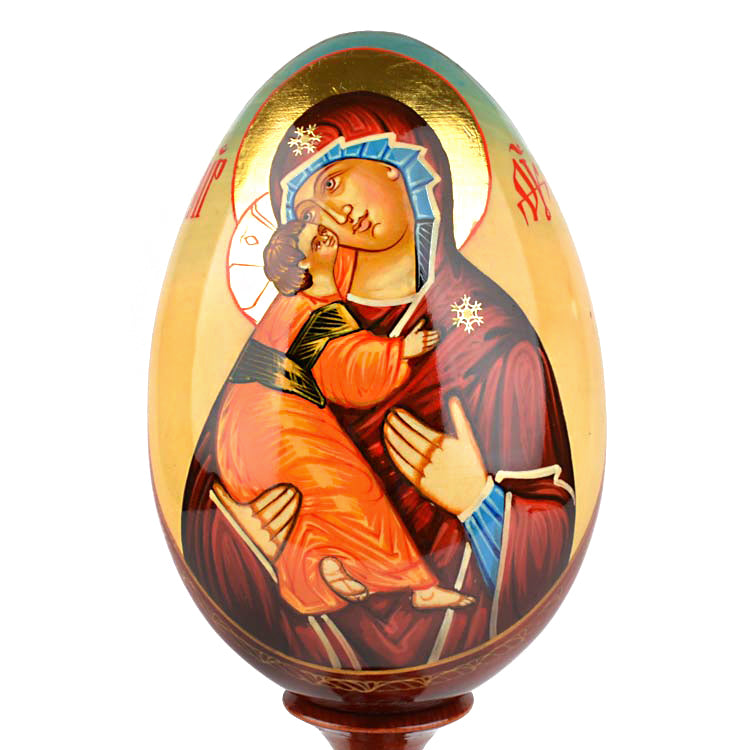 Large Icon Egg of Vladimir Mother of God