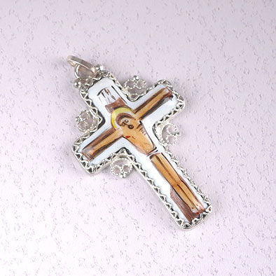 Enamel Crucifix