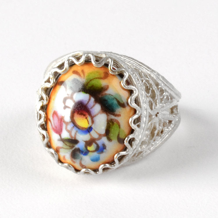 Russian Finift Ring
