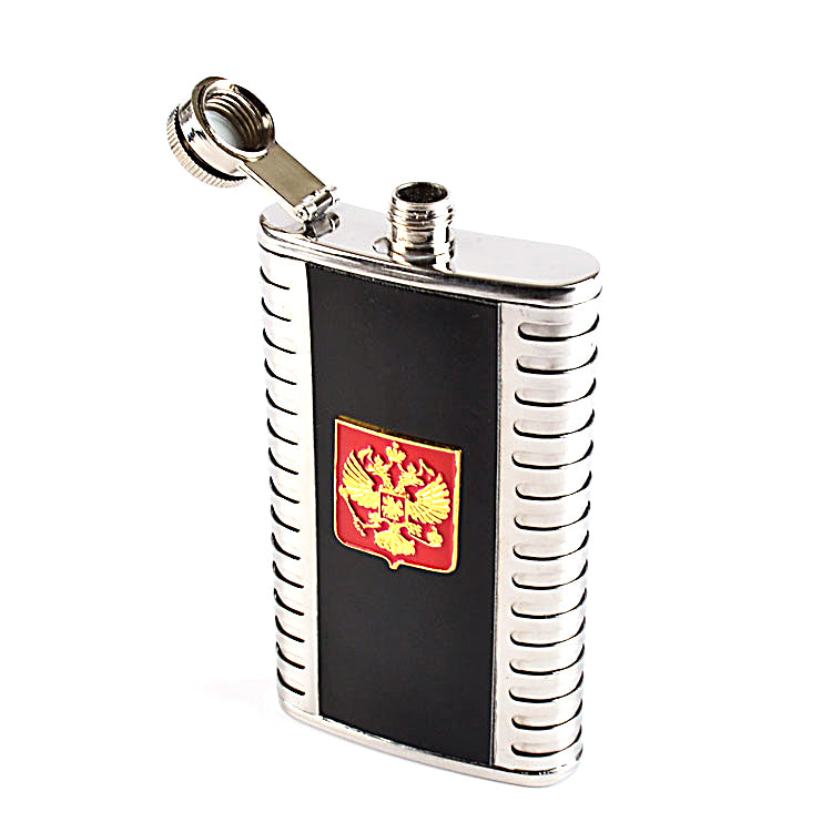 6oz Russian Federation Flask