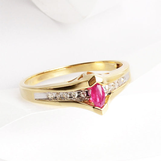 Ruby & Diamonds Ring