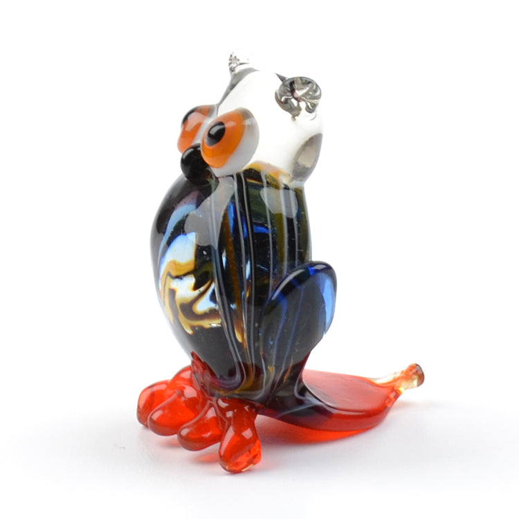 Night Owl Miniature Glass Figurine