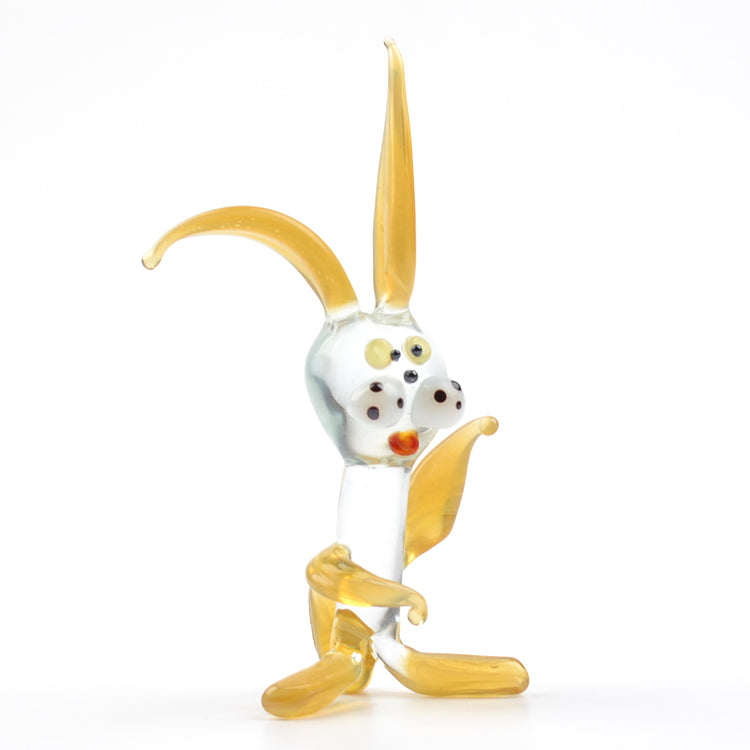 Bunny Miniature Glass Figurine
