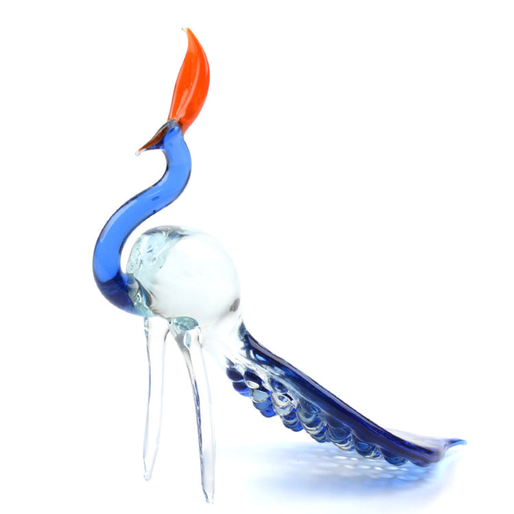 Proud Glass Blue Peacock