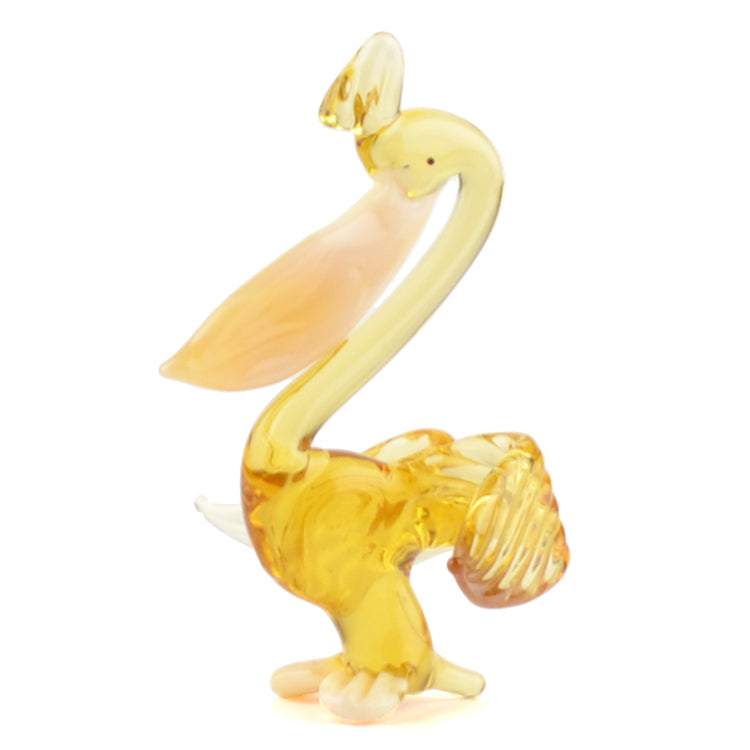 Pelican Glass Figurine