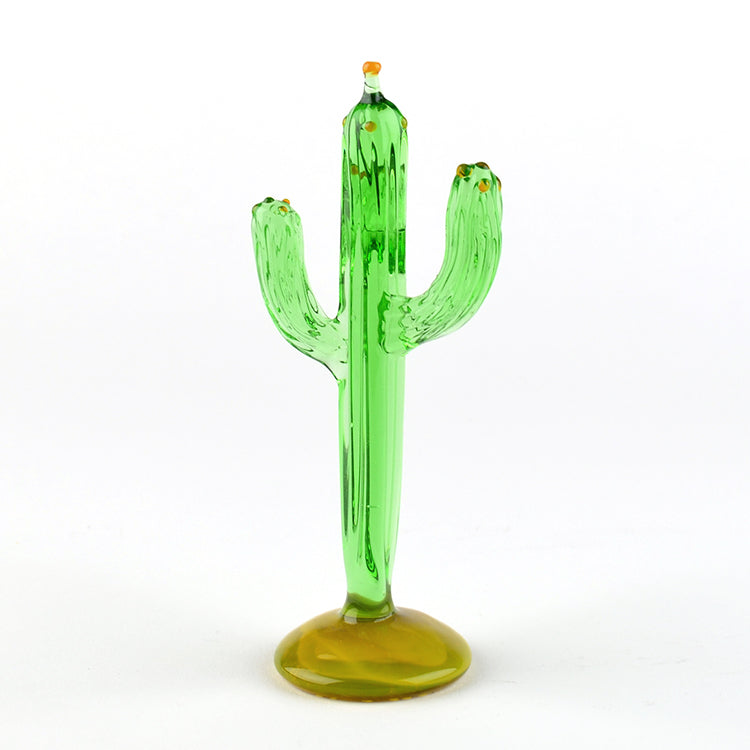Saguaro Cactus Glass Figurine