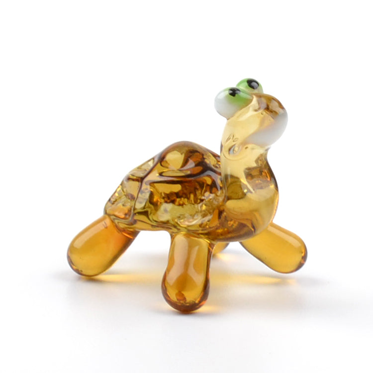 Little Turtle Glass Figurine