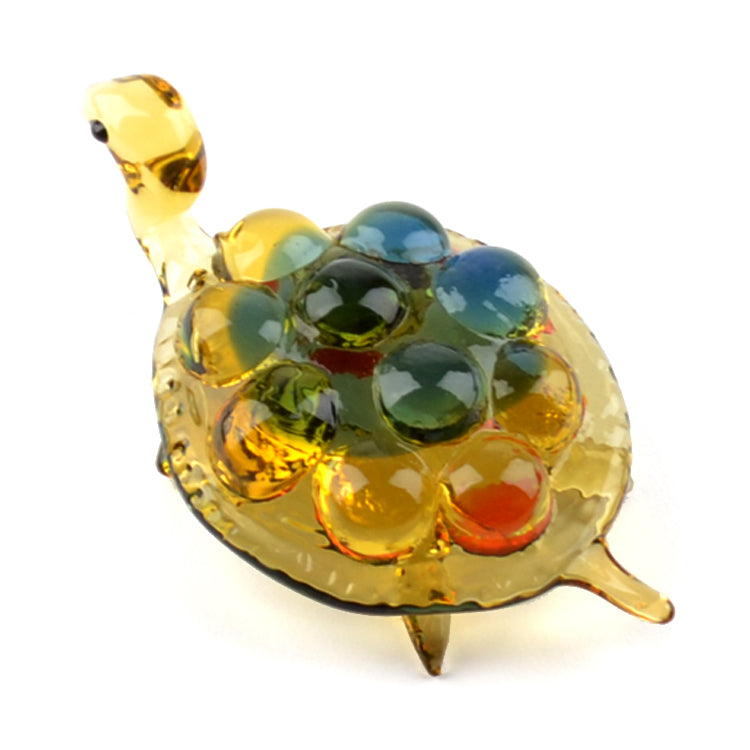 Sea Turtle Glass Figurine