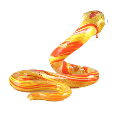 Snake Glass Figurine