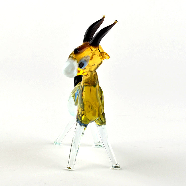 Mama Goat Glass Figurine