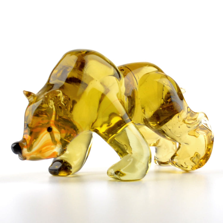 Bear Glass Figurine