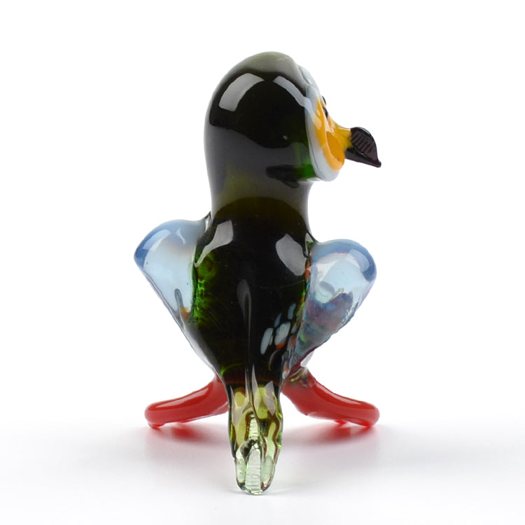 Spotted Owl Miniature Glass Figurine