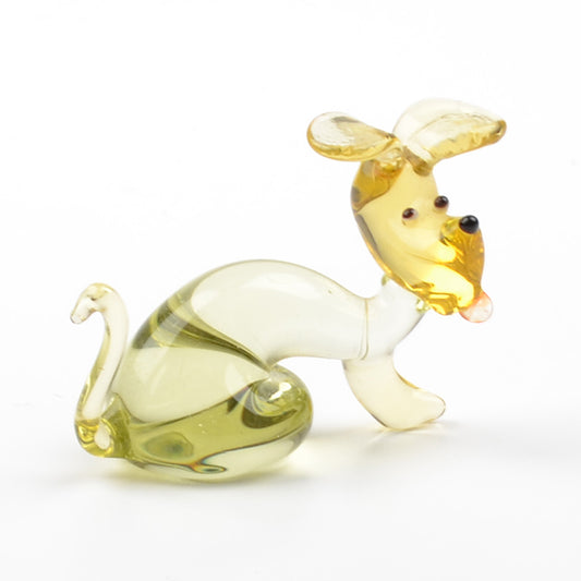 Doggie Glass Figurine
