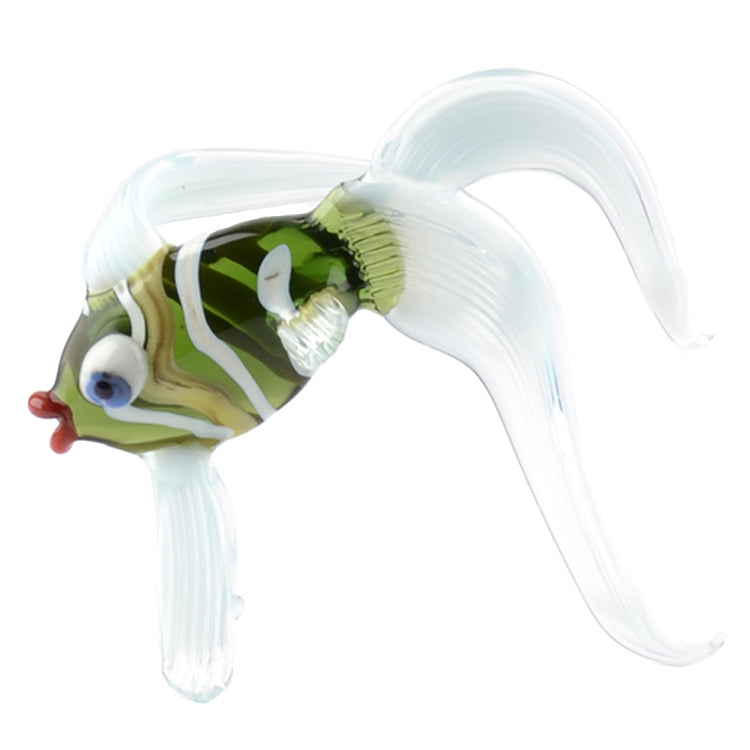 Exotic Fish Glass Figurine
