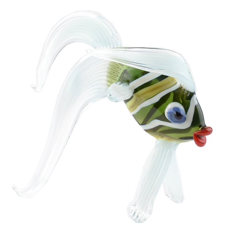 Exotic Fish Glass Figurine
