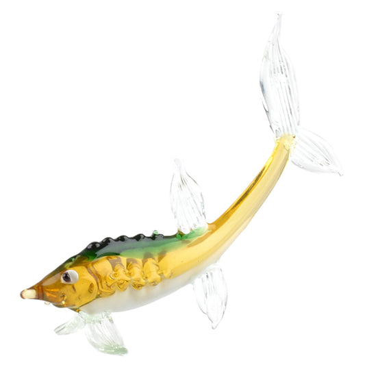 Sturgeon Fish Glass Blown Figurine