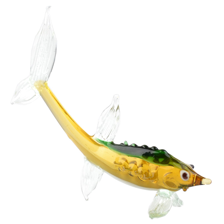 Sturgeon Fish Glass Blown Figurine
