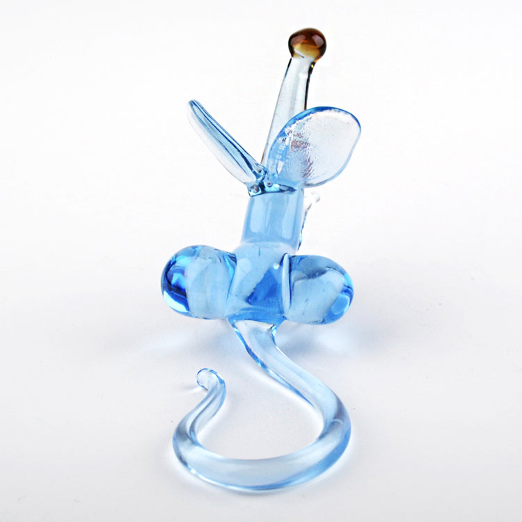 Funny Mouse Glass Figurine