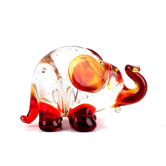 Mini Glass Elephant