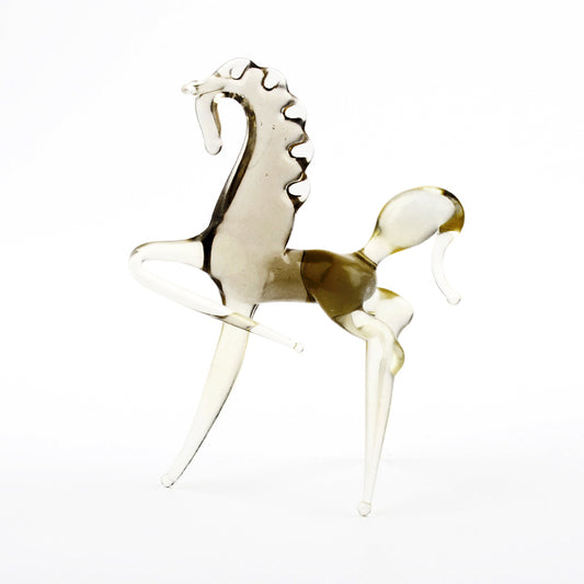 Miniature Stallion Glass Figurine