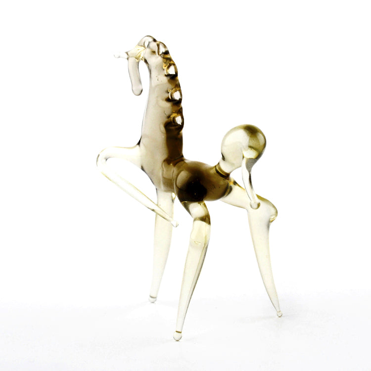 Miniature Stallion Glass Figurine