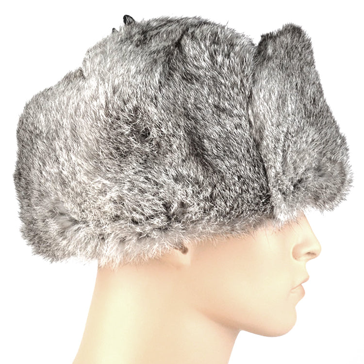Real Fur Russian Ushanka Hat
