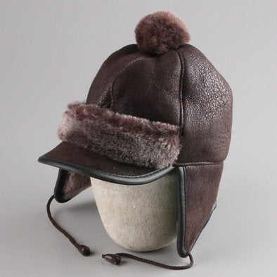 Russian Childrens Hat - Brown